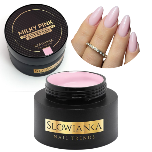 SLOWIANKA ŻEL BUDUJĄCY IDEAL TIXOTROPIC MILKY PINK COVER - 50G