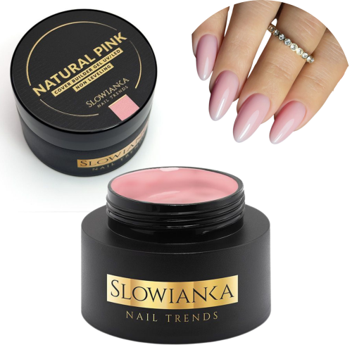 SLOWIANKA ŻEL BUDUJĄCY NATURAL PINK COVER NON LEVELING - 50G