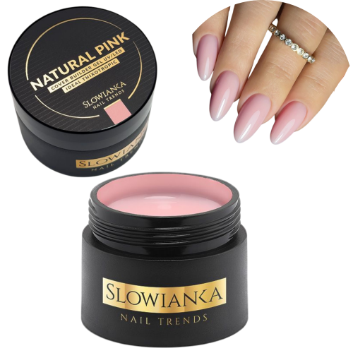 SLOWIANKA ŻEL BUDUJĄCY IDEAL TIXOTROPIC NATURAL PINK COVER - 15G