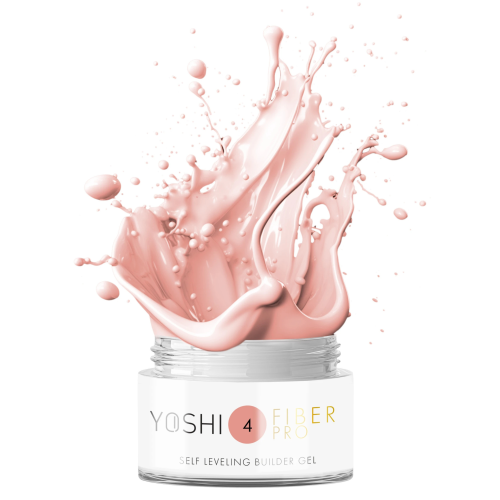 YOSHI ŻEL SAMOPOZIOMUJĄCY FIBER PRO GEL UV LED NO.04 - 15ml