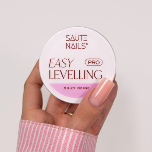 Saute Nails Żel Easy Levelling Pro Silky Beige 50g