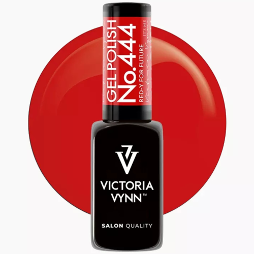 VICTORIA VYNN LAKIER HYBRYDOWY 444 Red-y for Future 8 ml Ladies Love Red