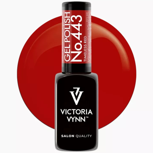 VICTORIA VYNN LAKIER HYBRYDOWY 443 Timeless Red 8 ml Ladies Love Red