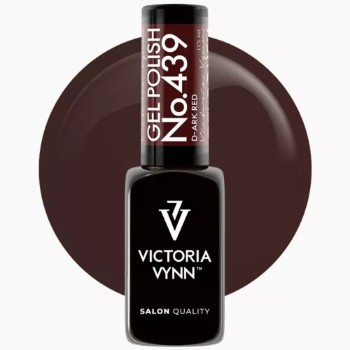 VICTORIA VYNN LAKIER HYBRYDOWY 439 d-Ark Red 8 ml Ladies Love Red