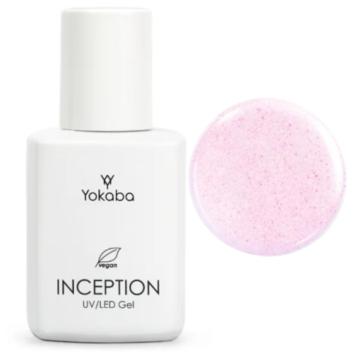 YOKABA ŻEL BUDUJĄCY W BUTELCE 12 BLINK OF SPARKLE UV/LED GEL 30ml