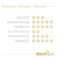 MADLAC ŻEL BUDUJĄCY DIAMOND DREAMS ELEGANT NO.G018 - 15ML
