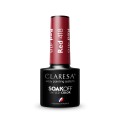CLARESA Lakier Hybrydowy Red 418- 5ml