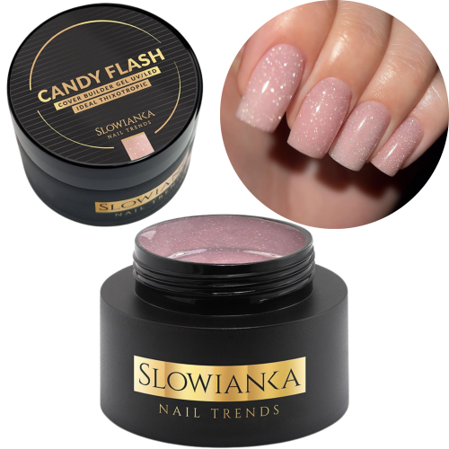SLOWIANKA ŻEL BUDUJACY CANDY FLASH COVER IDEAL TIXOTROPIC - 50G