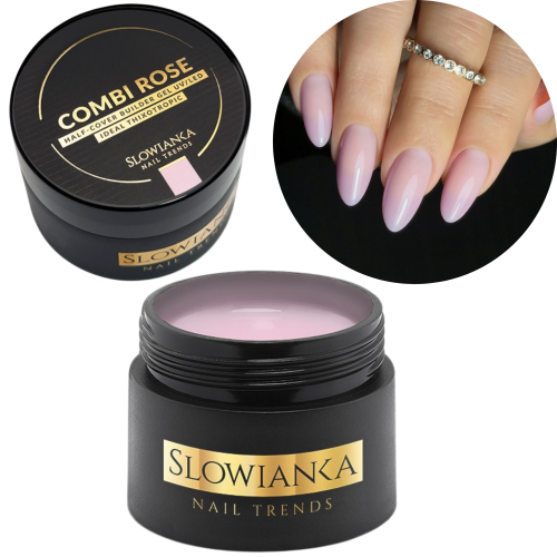 SLOWIANKA ŻEL BUDUJACY COMBI ROSE HALF-COVER IDEAL TIXOTROPIC - 15G