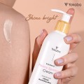 YOKABA Peony Sparkle Hand&Body Cream Vegan Illuminating Effect Essence Rozświetlający Krem Do Rąk I Ciała Peony Sparkle 230ml