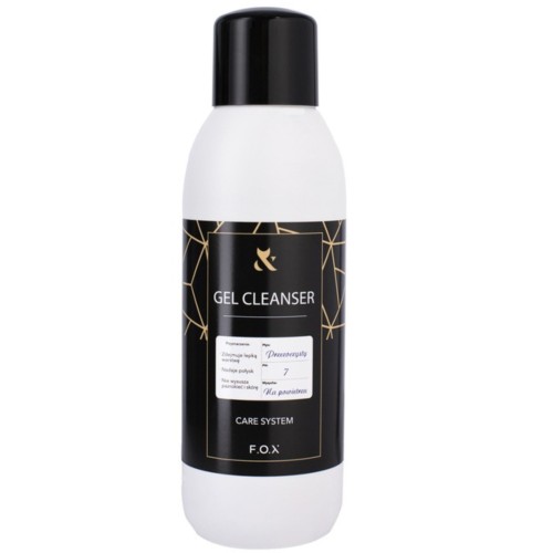 F.O.X CARE CLEANER GEL CLEANSER PŁYN DO ODTŁUSZCZANIA PAZNOKCI 550ML