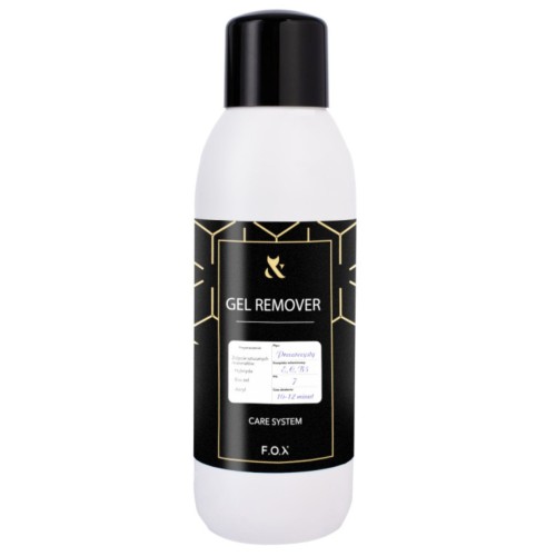 F.O.X CARE GEL REMOVER ACETON PŁYN DO USUWANIA ŻELU HYBRYD 550ML