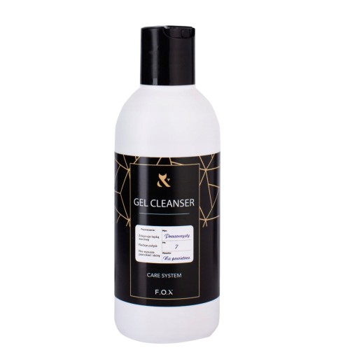 F.O.X CARE CLEANER GEL CLEANSER PŁYN DO ODTŁUSZCZANIA PAZNOKCI 200ML
