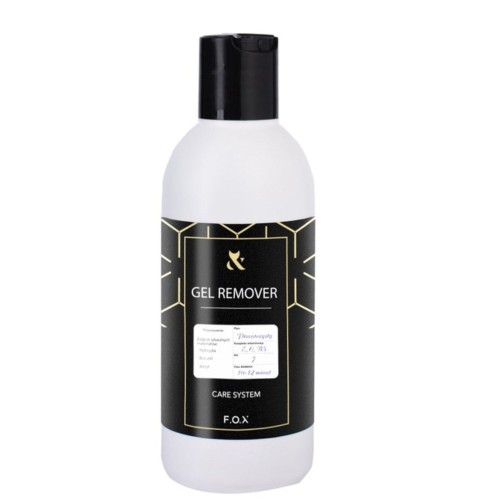 F.O.X CARE GEL REMOVER ACETON PŁYN DO USUWANIA ŻELU HYBRYD 200ML