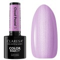Claresa Lakier hybrydowy Cloud Pastel 3, 5g Perłowy Fioletowy Pastelowy