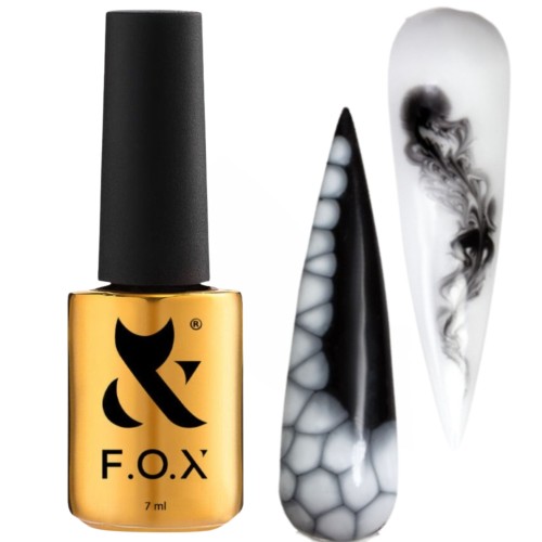 F.O.X Żel Do Zdobień Efekt Dymu Marmurek Manicure Blooming Gel 7ml