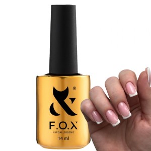 F.O.X. Top Hybrydowy Do Paznokci Top Steel 14ml