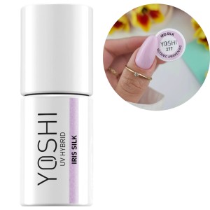 Yoshi Lakier hybrydowy - 277 Iris Silk 6ml Pastelowy