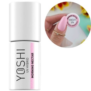 Yoshi Lakier hybrydowy - 276 Morning Nectar 6ml Pastelowy