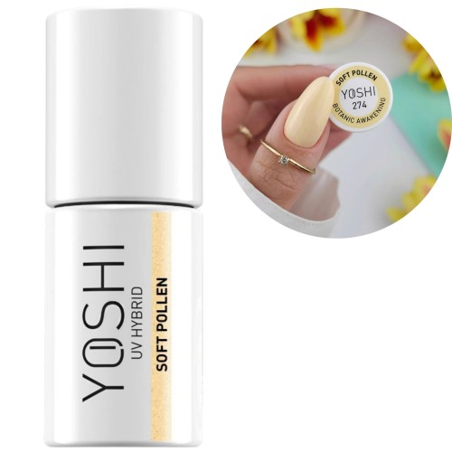 Yoshi Lakier hybrydowy - 274 Soft Pollen 6ml Pastelowy