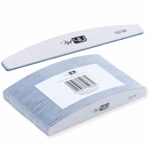  NAIL4U NAKED PILNIK DO PAZNOKCI ŁÓDKA 100/180 ZESTAW 25 SZTUK DWUSTRONNY