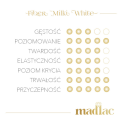 MADLAC BAZA BUDUJĄCA HYBRYDOWA FIBER MILKI WHITE NO.F002- 10ML