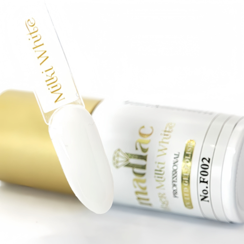 MADLAC BAZA BUDUJĄCA HYBRYDOWA FIBER MILKI WHITE NO.F002- 10ML