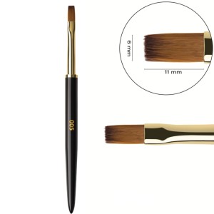 F.O.X Nail PĘDZEL DO ŻELU ART BRUSH 005 "FLAT"