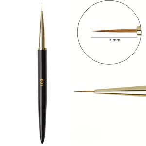 F.O.X Nail PĘDZEL DO ZDOBIEŃ ART BRUSH 001 "LINER" 7MM