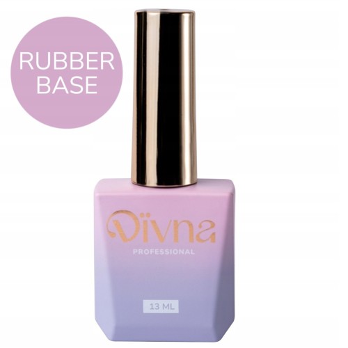 DIVNA Rubber Base Baza Kauczukowa 13ml Przezroczysta