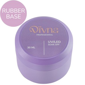 DIVNA Rubber Base Baza Kauczukowa 30ml Przezroczysta