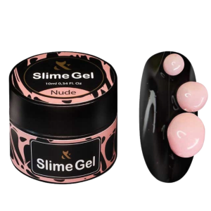 F.O.X FOX Żel 3D do zdobień Paznokci Slime Gel Nude 10ml