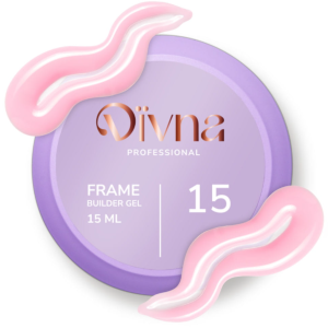 DIVNA Żel Budujący Frame Builder Gel 15 15g Różowy
