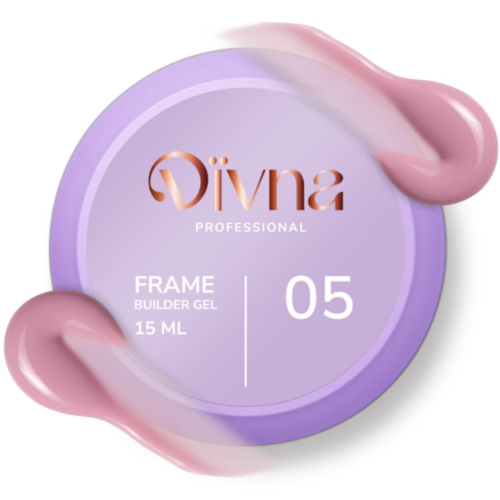 DIVNA Żel Budujący Frame Builder Gel 05 15g Różowy Nude