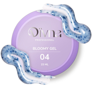 DIVNA Żel Do Zdobień Paznokci Bloomy Gel 04 15g z Kwiatuszkami