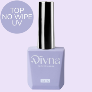 DIVNA Top Hybrydowy Top No Wipe with UV Filters 13 ml