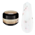 F.O.X Żel Budujący Sakura Builder Gel 001 - 15ml Żel z Suszonymi Kwiatami