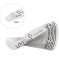 Aba Group Pilnik do paznokci PÓŁKSIĘŻYC 100/180 SLIM - FLAMING 50 szt