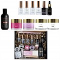 LART Manicure Tytanowy Zestaw Startowy Start Kit dip HOME REPAIR +Akcesoria