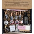 LART Manicure Tytanowy Zestaw Startowy Start Kit dip HOME RED + Akcesoria