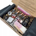 LART Manicure Tytanowy Zestaw Startowy Start Kit dip HOME RED + Akcesoria