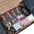 LART Manicure Tytanowy Zestaw Startowy Start Kit dip HOME PINK + Akcesoria