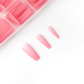 Eclair Tipsy Żelowe Do Przedłużania Paznokci - Easy Gel Tips BALERINA PINK