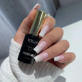 YOSHI Top Hybrydowy Top UV LED Shimmer Silver 10 ml