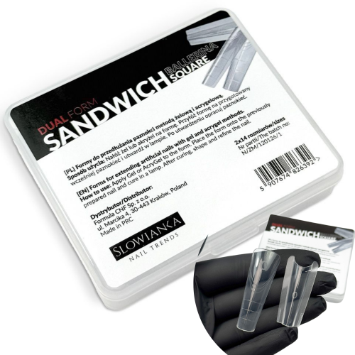 SLOWIANKA Dual Formy Sandwich Ballerina Square