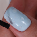 Saute Nails Top Hybrydowy Efekt Rosy na paznokciach Water Top Step 2 8ml