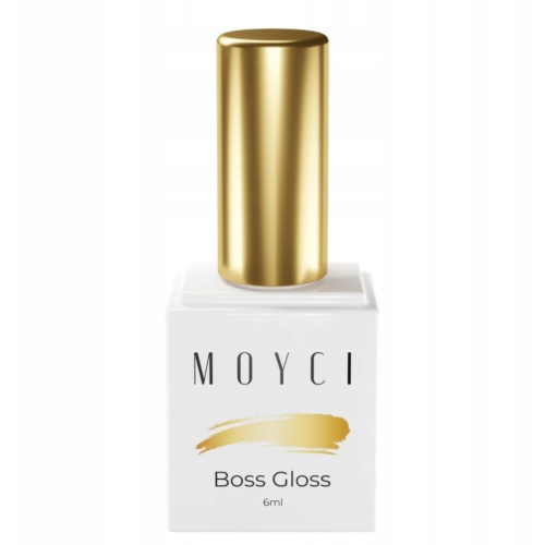MOYCI Top Hybrydowy Wysoki Połysk Boss Gloss No Wipe UV LED 6ml