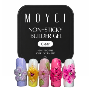 MOYCI Żel Do Zdobień 3D Non-Sticky Builder Gel Clear 30g