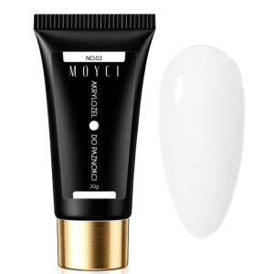 MOYCI Akrylożel Do Paznokci Budujący Mlecznobiały NO.02 30g