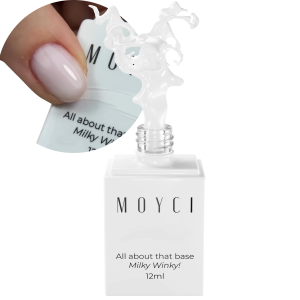 MOYCI Baza Hybrydowa All About That Base MILKY WINKY! 12ml Mleczna